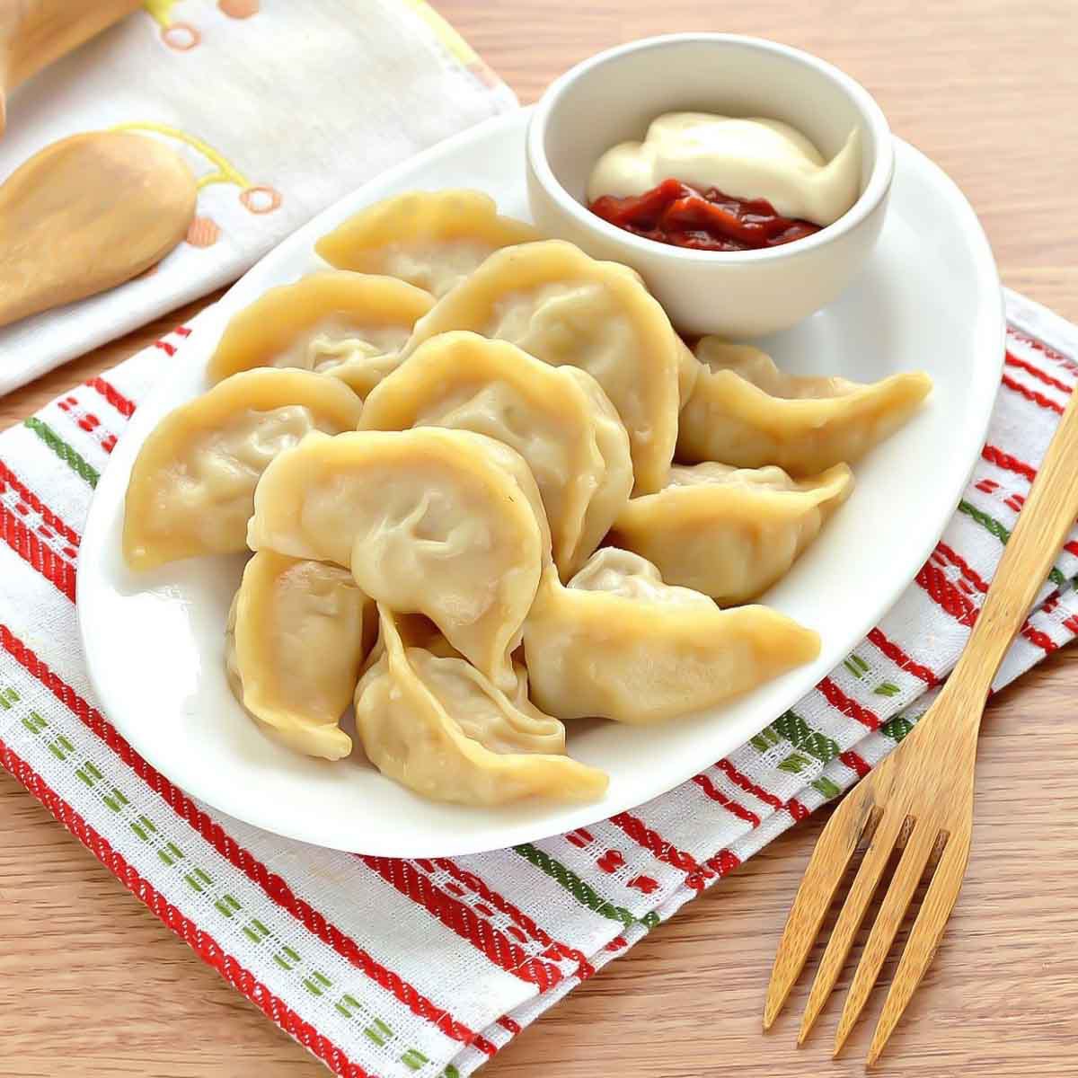 Вареники с картофелем