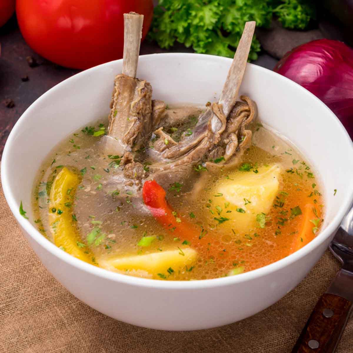 Шурпа из баранины
