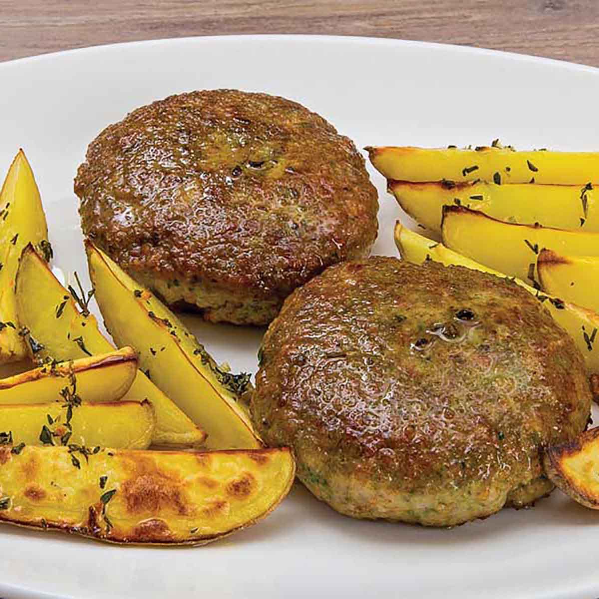 Котлеты с картошкой
