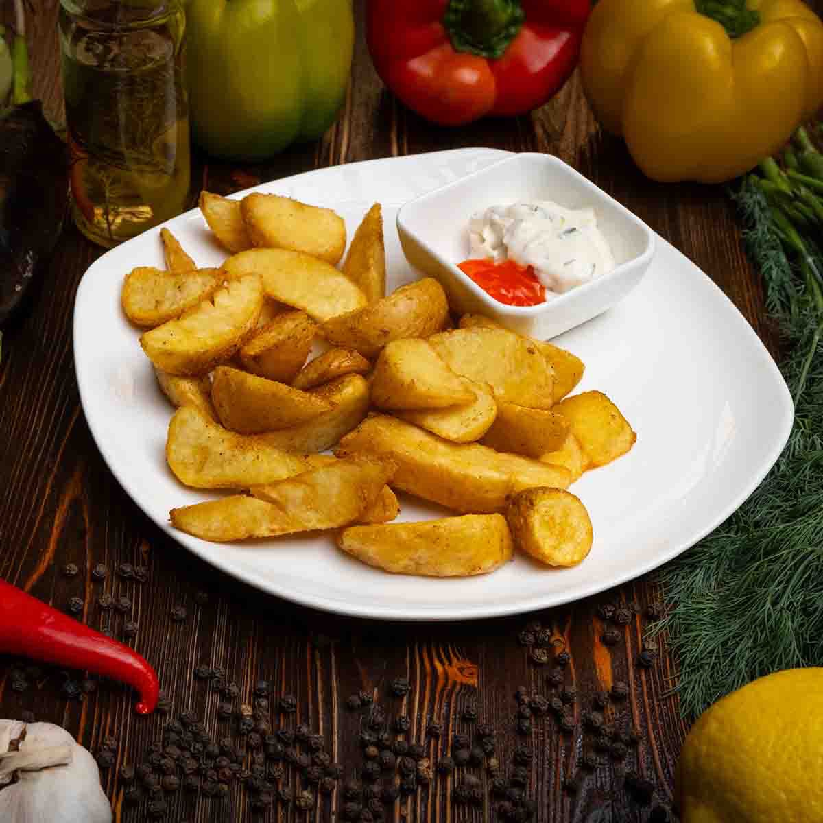 Картофель по-деревенски