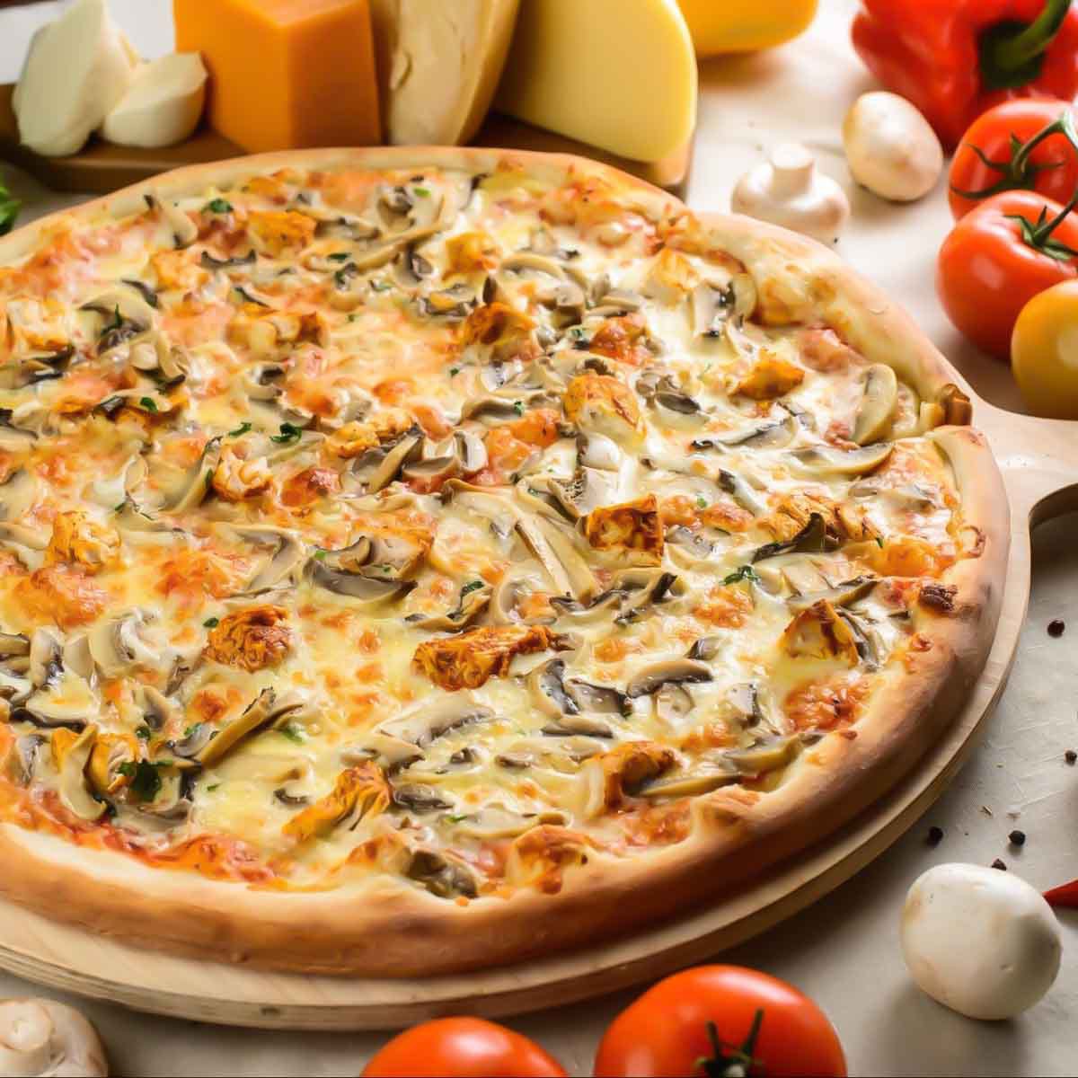 Цыпленок и грибы стандартная