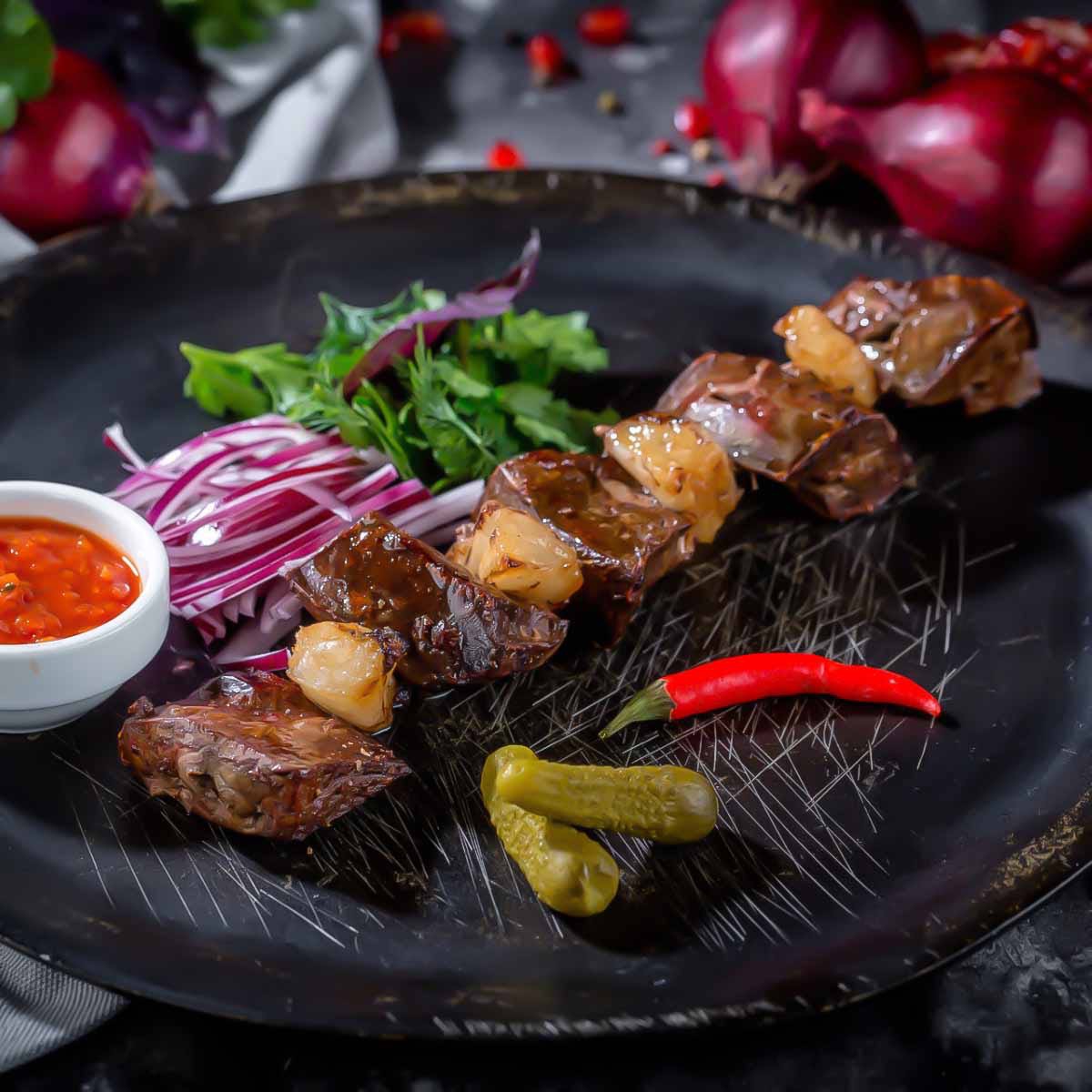 Шашлык из говядины