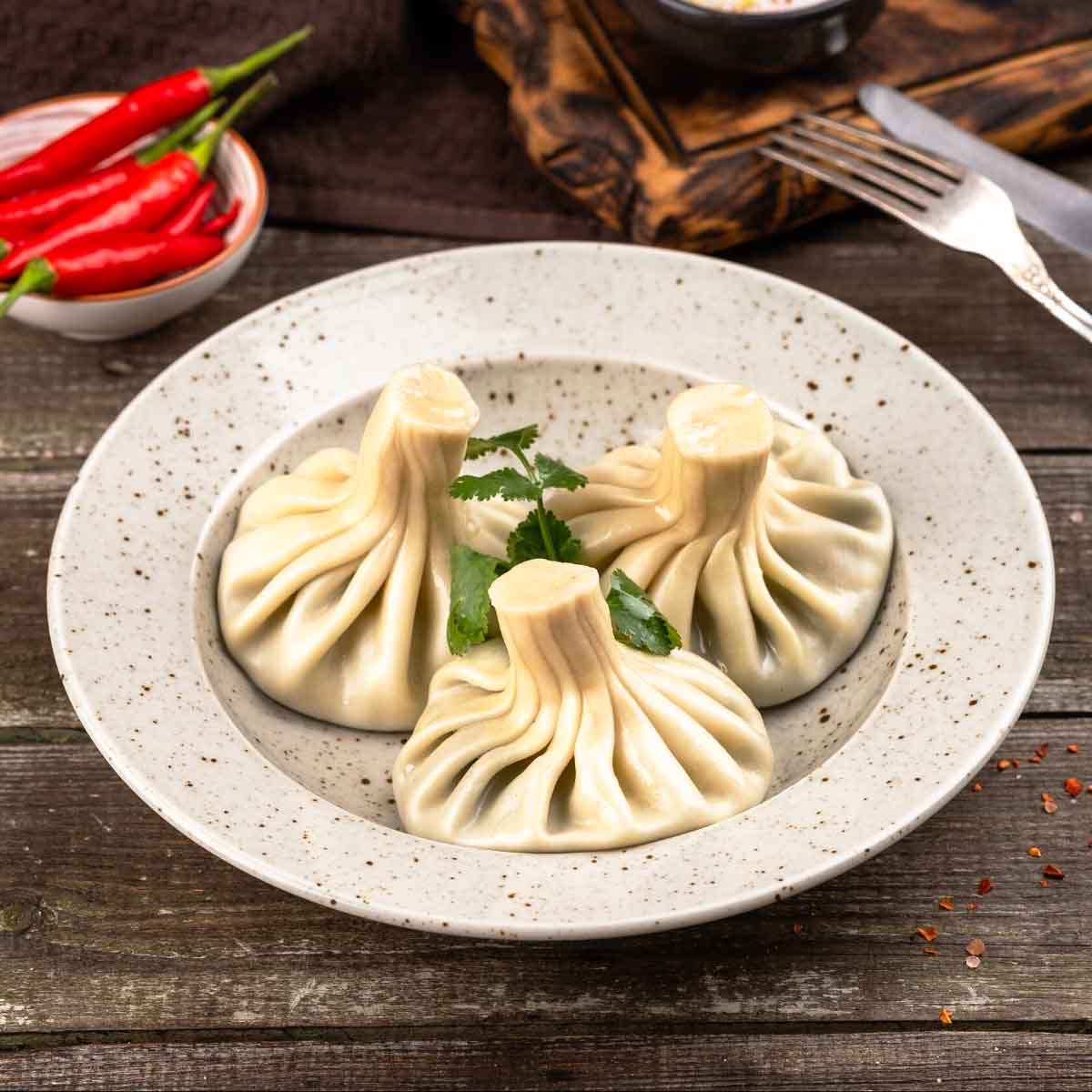 Хинкали с бараниной 3шт