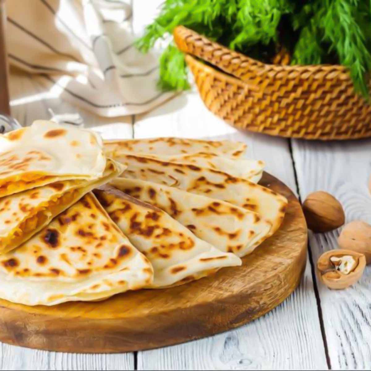 Хингалш с грецким орехом