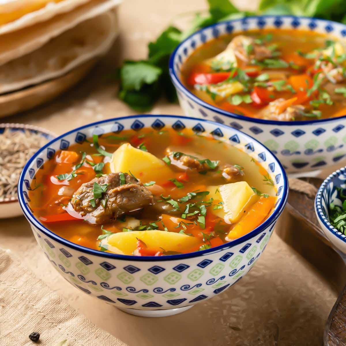 Шурпа классическая с говядиной