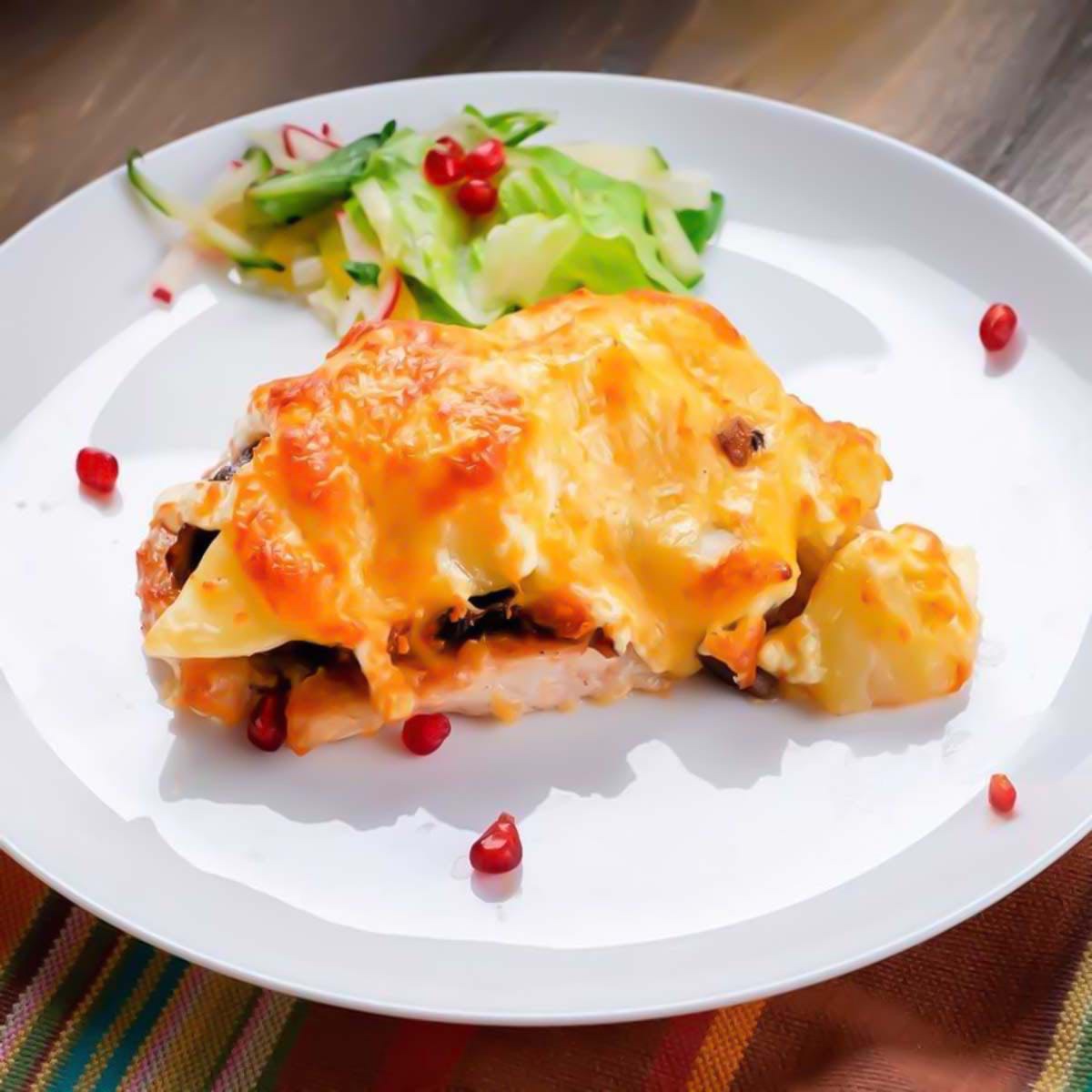 Курица по-французски