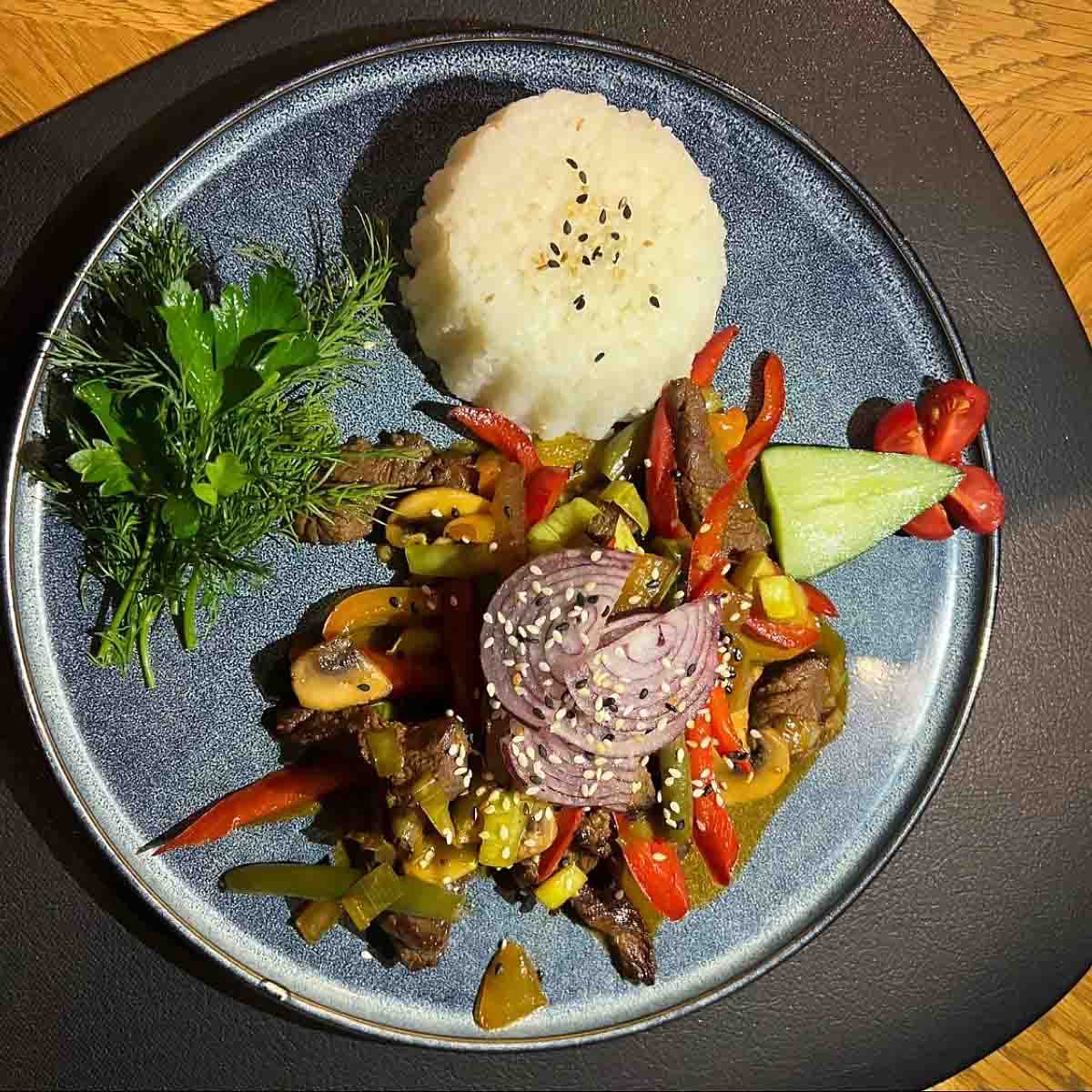 Тайское острое мясо