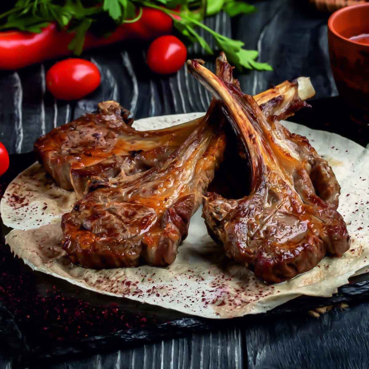 Шашлык из корейки баранины