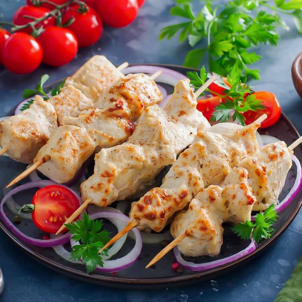 Шашлык из куриной грудки