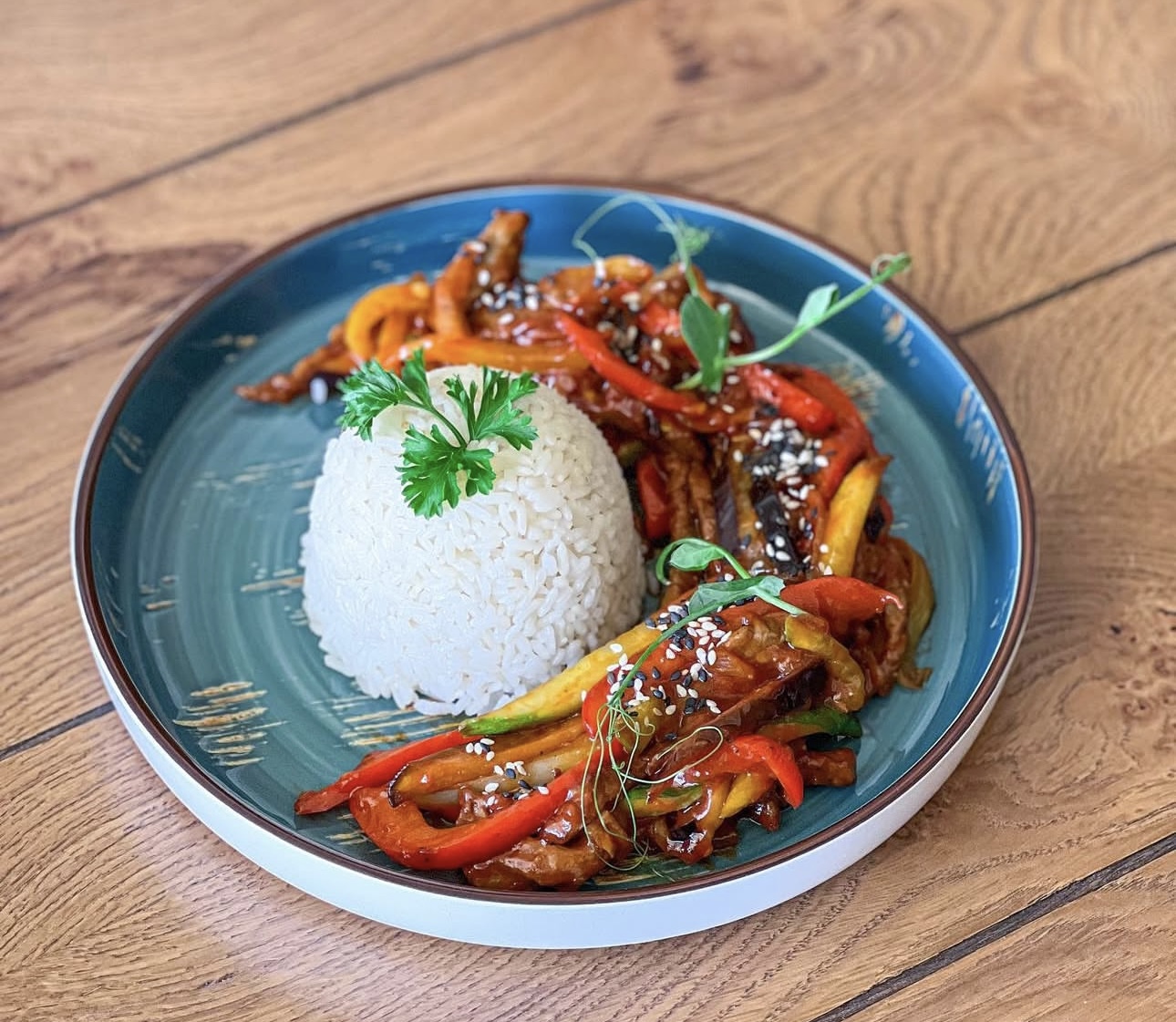 Мясо по-тайски
