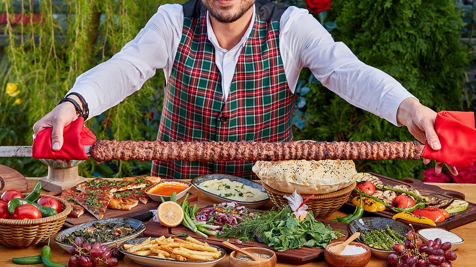 Метровый кебаб