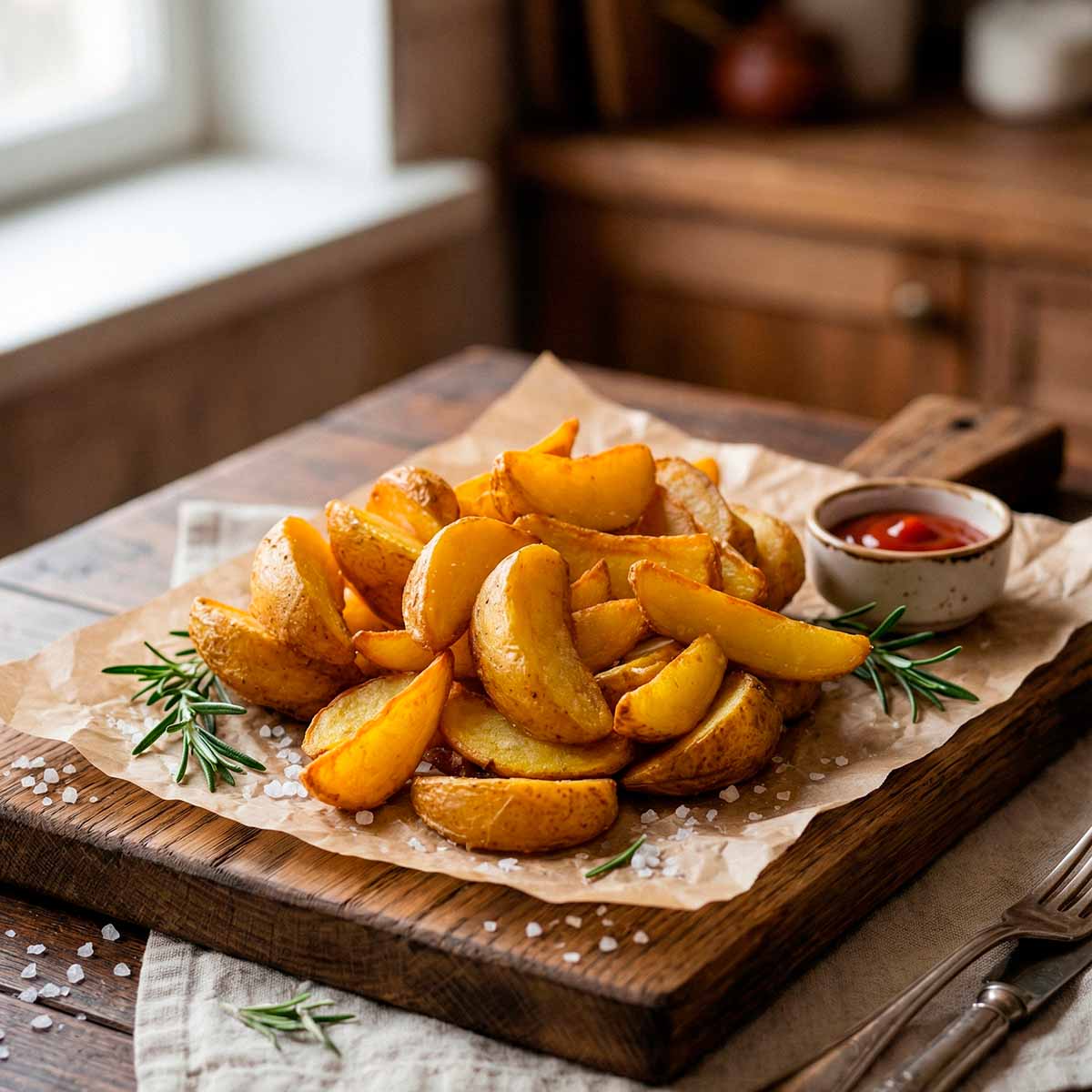 Картофель по-деревенски