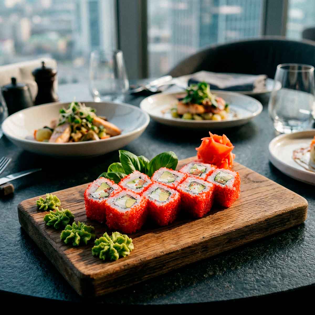 Калифорния с крабом