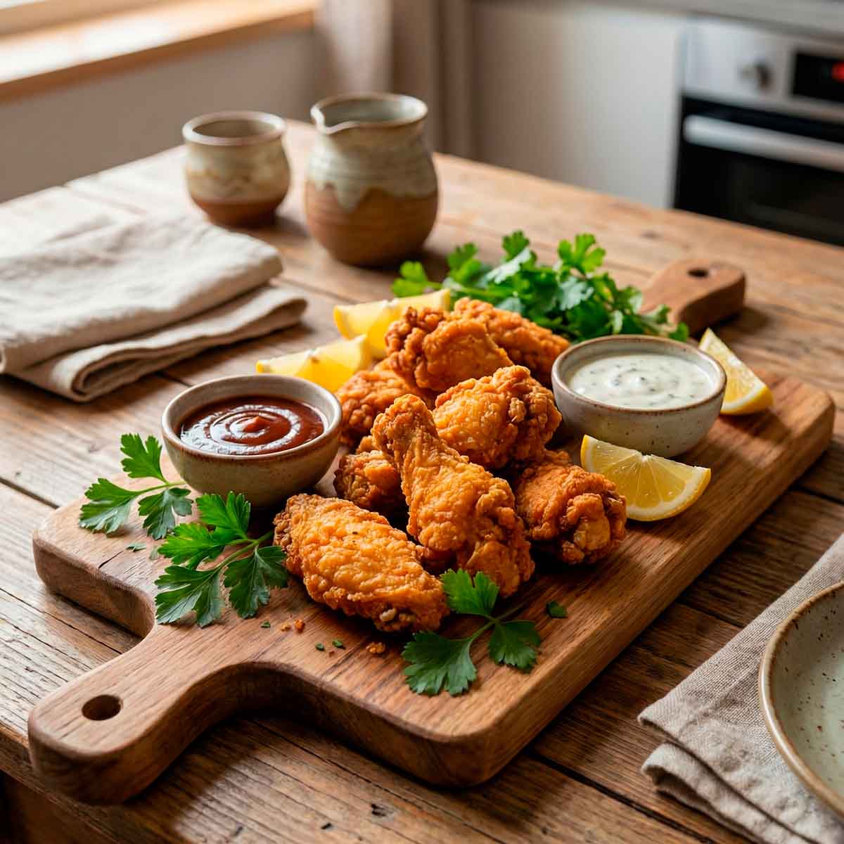 Куриные крылышки