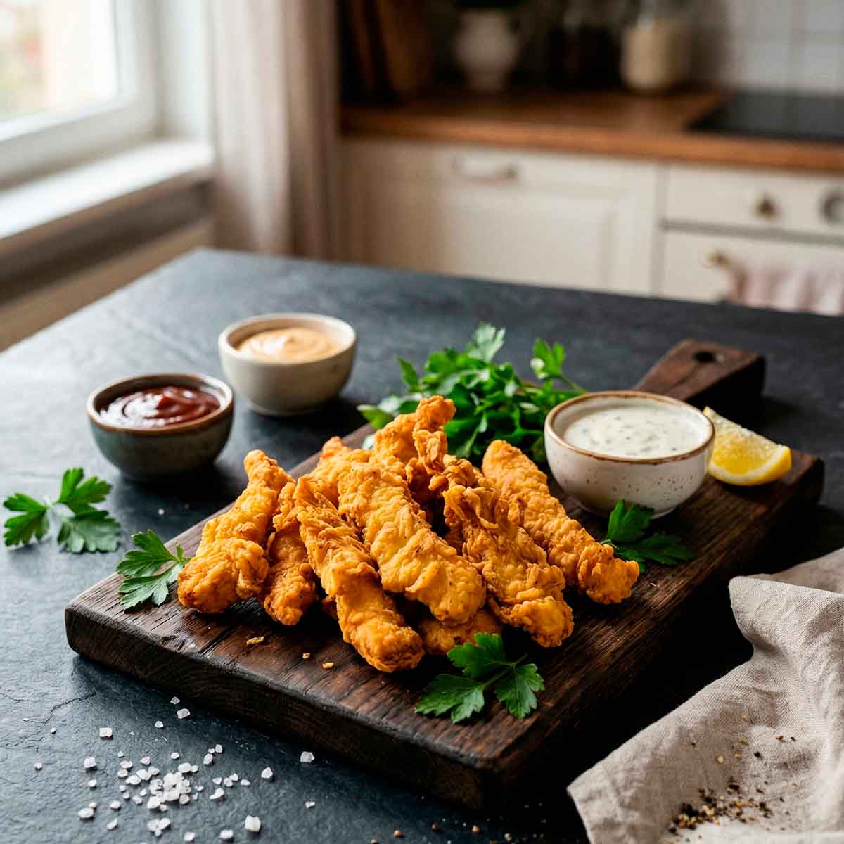 Куриные стрипсы