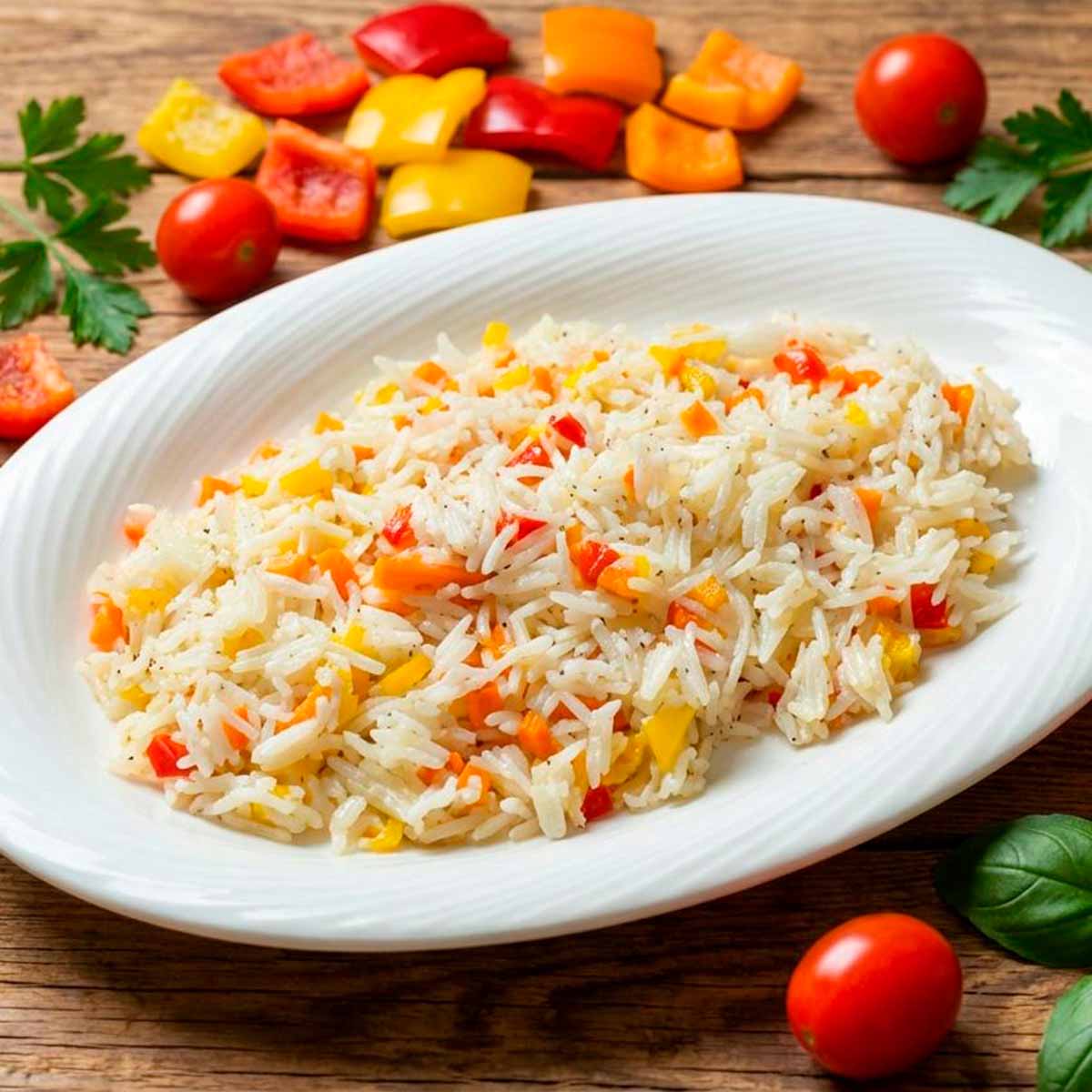 Рис с овощами
